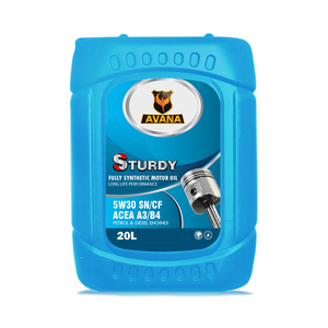 Avana Sturdy Fully <b>Synthetic</b> Motors <b>Oil</b> Automotive Lubricant Base <b>Oil</b> Long Life Performance <b>5W30</b> 20L for Petrol Diesel Engines - Product Image 4