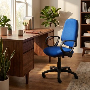 Chaise élévatrice Climax hauteur réglable chaise de bureau à domicile PU minimaliste traditionnel pour chambre à coucher utilisation d'atelier contemporain réglable - Product Image 4