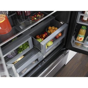 Réfrigérateur encastrable à porte française électrique de 42 pouces, 24,17 pieds cubes Machine à glaçons automatique filtrante à capacité totale, Fresh Flow Air US - Product Image 5