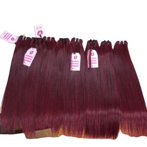 Extensions de cheveux Remy vietnamiens 28 pouces noir coloré Style Afro perruque Double extrémités dessinées profondes Double tresses crépues - Product Image 6