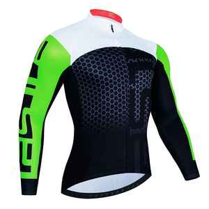 2025 Pro maillots de cyclisme pour hommes à manches longues vêtements de vélo coupe-vent tenue d'équitation pour VTT Auto course porter - Product Image 2