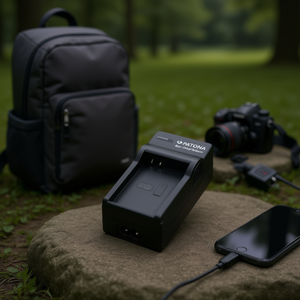 PATONA Black Battery <b>Charger</b> for Olympus BLN-1 Premium Promotional Power Bank - Product Image 3