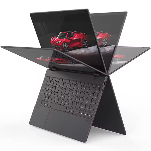 High-Performance N95 2-in-1 PC Tablet 14-Inch 360 Flip Laptop for Agriculture and Automotive Students Design Portable Computer