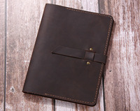 Notebook kulit ukuran A4 & A5 bantalan menulis dengan penutup keras bisnis & hadiah kelulusan