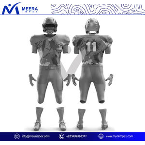 Uniformes de football américain respirant pour hommes les plus demandés OEM vente en gros impression personnalisée meilleure vente d'uniforme de football américain - Product Image 2