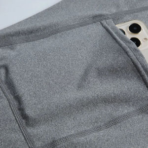 Shorts de compression pour hommes sur mesure, entraînement en salle de sport, course à pied, fitness, sport, coupe ajustée, séchage rapide, tissu polyester et élasthanne - Product Image 4