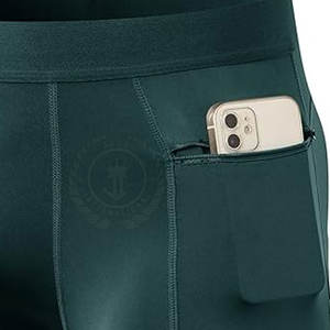 Taille Personnalisée Taille Élastique Solide Casual Compression Shorts Séchage Rapide Haute Qualité Hommes Vente de Gros - Product Image 6