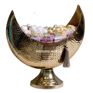 Cuenco de chocolate con acabado dorado Nuevo diseñador y mesa elegante Decorar Elegante cuenco de chocolate de metal nuevo al por mayor - Product Image 6