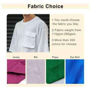 เสื้อยืดคอกลมผู้ชายผ้าฝ้าย 100% หนา 220 กรัม ทรงพื้นฐาน แขนยาวปกติ ทรงโอเวอร์ไซส์ ผ้าแคนวาส แห้งเร็ว ขายส่ง - Product Image 4