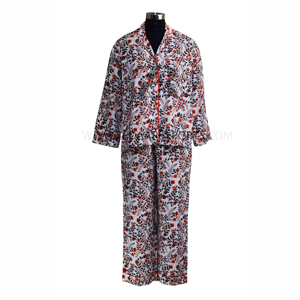 Conjuntos de pijama para mujer, ropa de dormir para mujer, artículo de algodón 100%, tela tejida, tamaños personalizados, estilo S - Product Image 1