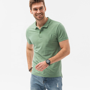 Meilleur service, directement de l'usine, meilleur matériau, nouveau modèle, chemise pour homme, anti-plis, coupe classique, ajustable, imprimé uni, tricotée - Product Image 1