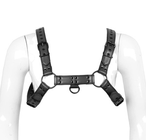 Popular Leather Fetish Bondage Sex Erotic Men Body Kit Bondage Harness <b>Cow</b> Hide Leather for Male Customised Logo - Product Image 1