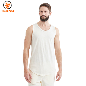 เสื้อกล้ามออกกำลังกายผ้าฝ้าย100% ใส่ได้ทั้งชายและหญิงเสื้อยืดแขนกุดสำหรับเล่นยิมฟิตเนสพิมพ์โลโก้ได้ตามต้องการ - Product Image 1