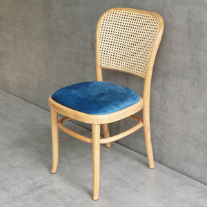 Contemporary <b>Dining</b> <b>Chair</b> with Pu Leather Upholstery and Mesh Wooden Frame - Product Image 3