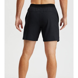 Pantalones cortos de entrenamiento de hombre fabricante de ropa personalizada servicio OEM ODM precio al por mayor pantalones cortos de entrenamiento de diseño personalizado - Product Image 5
