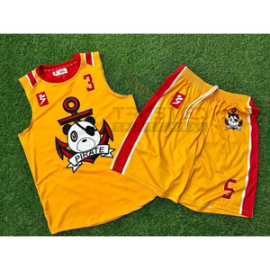Uniformes de Baloncesto para Hombre al por Mayor, Últimos Modelos, Tallas Grandes, Transpirables, de Secado Rápido, sin Mangas, Personalizables, Cómodos, Estampados - Product Image 5