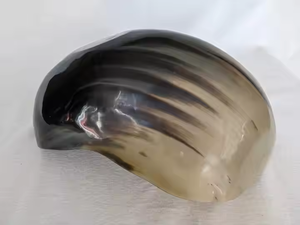 Bol en corne de buffle à la mode nouveau Design bol à salade de fruits et forme de bateau pour fabricant et exportateur par artisanat en croissant - Product Image 6