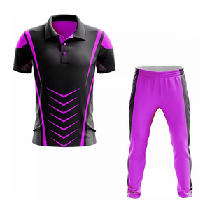 Nouvel ensemble d'uniformes de cricket grande taille respirant et antibactérien – Maillot et short de sport pour adultes – Prix bas – OEM - Product Image 1