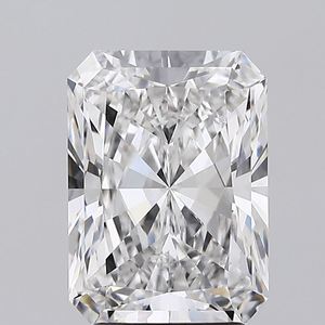 2.55 ct Radiant Cut Lab-Grown Diamond IGI Certified E Color VVS2 Clarity Lab-Stone - Product Image 1