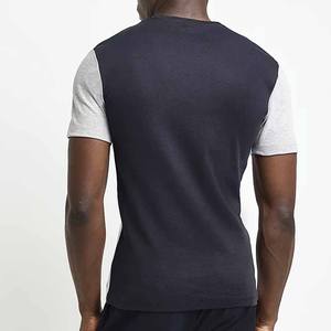 Hommes 2023 Simple col rond à manches courtes décontracté graphique bloc sweats hauts t-shirts pour hommes t-shirt régulier - Product Image 4