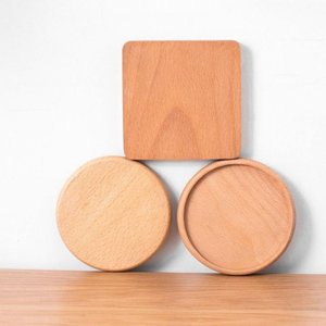 Wooden Coaster Any Dining Custom Size Placemat Serving Drinks Easy Clean 100% From Wooden Eco Friendly High Quality Wood - Product Image 3