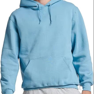 Sudaderas con capucha informales de invierno para hombre, ropa de moda de Color sólido, ajuste Regular, 100% algodón, forro polar, respetuoso con el medio ambiente, secado rápido, transpirable - Product Image 1