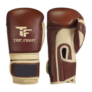Fabrication en usine de gants de boxe gagnants personnalisés en cuir de vachette véritable gant de boxe gagnant gants de boxe d'entraînement - Product Image 1
