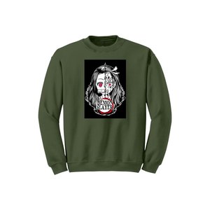 Collection Anime 100% Sweat-shirt en coton avec imprimé poitrine Design et couleur personnalisables pour Winter-280gsm + - Product Image 5