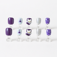 Faux ongles faits main réutilisables, prix de gros, réduction sur le volume, options de couleurs variées, fabrication sur mesure ODM, durables, livraison mondiale