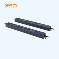 Alimentation LED étanche YSD IP67 110V/220V AC/DC 200W, Driver LED 12V 24V Mince et Ultra-Fin pour Éclairage LED