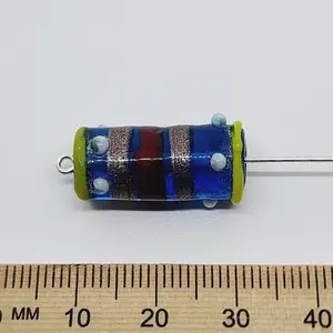 Cuentas Sueltas Redondas de Cristal de Murano Vintage de 23x10mm y 8mm, Cuentas para Hacer Joyería India, Todos los Colores, al Mejor Precio - Product Image 5