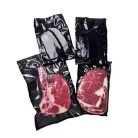 Sac de conservation sous vide transparent de qualité alimentaire, imprimé à l'écran, thermoscellable, pour le pain, les aliments pour animaux, emballage plastique
