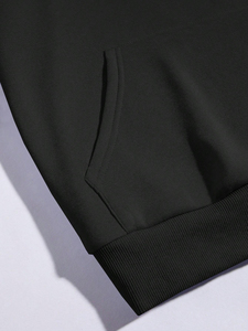 เสื้อฮู้ดดี้ทรงสลิมฟิตแบบยูนิเซ็กซ์ พิมพ์ลายแบบซับลิเมชั่น ผ้าฟลีซ 100% คอตตอน สำหรับฤดูหนาว ลายพื้นเรียบ - Product Image 2