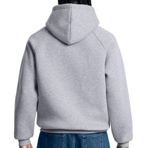 Sudaderas con capucha y sudadera unisex logotipo personalizado 100% algodón de gran tamaño suave polar Casual ropa de calle sudaderas con capucha para hombres invierno - Product Image 2