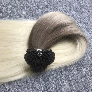 Meilleure vente 100% Extensions de cheveux Remy naturels kératine droite pointe plate Machine Double trame cheveux humains vietnamiens pour femmes noires - Product Image 5