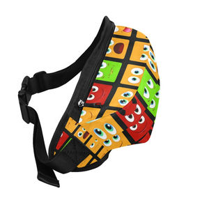 Riñonera de lona impermeable más vendida para hombres y mujeres, diseño de cinturón con cintura caída, caja de Material de cuero con múltiples bolsillos - Product Image 6