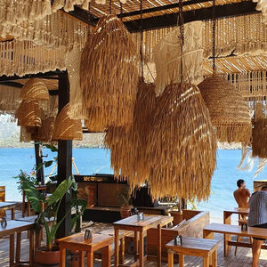 99GD Hot Deal Seagrass Thatch Eco-Friendly Cogan Grass Tropical Chaume Panneaux de toit Seagrass Feuilles Utiliser Maldives Summer Vibe - Product Image 1