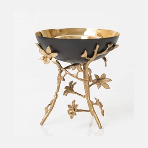 Brûleur d'encens de conception standard Brûleur de Oud en laiton doré et noir Brûleur arabe de la plus haute qualité pour le fournisseur en gros - Product Image 1