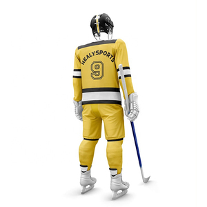 Camiseta de Hockey sobre Hielo Healy para Hombre, Manga Larga, Sublimada, Poliéster que Absorbe la Humedad, Uniforme para Todas las Temporadas, Corte Regular - Product Image 4