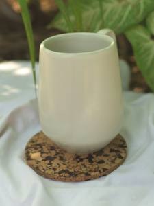 Eco-Friendly <b>Cork</b> <b>Coaster</b> Chocochip Design Durable Single Side Veneer Disposable Dinnerware Tableware Home Office Mats Pads - Product Image 3