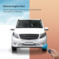 EASYGUARD Plug & Play CANBUS Clé Intelligente PKE Démarrage à Distance Sans Clé Compatible avec Mercedes Benz W447 16-22 Classe V, Vito, Metris