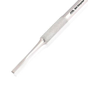 Espátula de Doble Punta para Dermatología y Podología, Instrumentos Médicos de Acero Inoxidable, Apto Enterprises AE-3376 Personalizado - Product Image 3