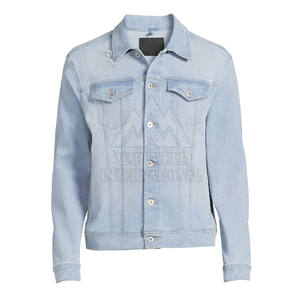 Chaqueta vaquera de invierno para hombre, ropa informal de Color sólido, nueva moda, cómoda, para invierno, 2025 - Product Image 1