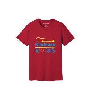 เสื้อยืดผ้าฝ้าย 100% พิมพ์ลายธีมความเมตตา น้ำหนัก 160-180 GSM มี 12 สีให้เลือก  รับออกแบบลายและตำแหน่งได้ตามต้องการ - Product Image 1