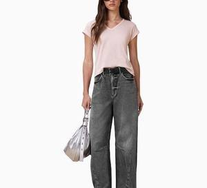 Camiseta de mujer más vendida, ropa de verano, ropa informal para mujer, ropa deportiva para gimnasio, Camiseta cómoda de manga corta transpirable - Product Image 6