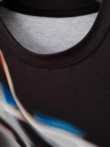 Vente en gros T-shirts décontractés 100% coton avec strass personnalisés imprimés par transfert de chaleur pour hommes dans toutes les couleurs et tailles - Product Image 3