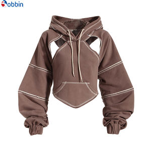 Sudadera Corta Sexy para Mujer con Logotipo Personalizado, Nueva Tendencia, Sudadera de Yoga para Entrenamiento Deportivo - Product Image 4