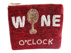 Monedero de Cuentas para Mujer, Estilo Inspirado, Monedero de Cuentas, Cartera de Cuentas (Rojo) - Product Image 2