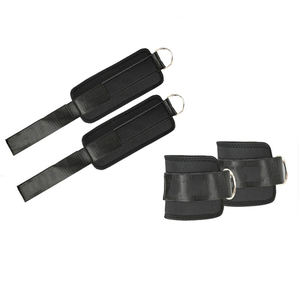 Sangles de cheville en néoprène imprimées personnalisés unisexe, câble réglable, machines, haltères de gymnastique, protection pour haltérophilie, service OEM - Product Image 1