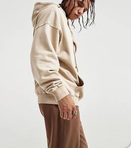 Sweat à capuche unisexe surdimensionné en coton avec Logo imprimé pour homme, haute qualité, OEM, poids lourd, personnalisé, coloré - Product Image 6